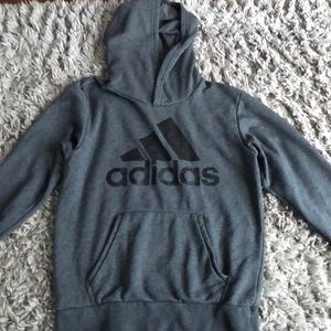 Adidas Adult Dark Grey Hoodie
